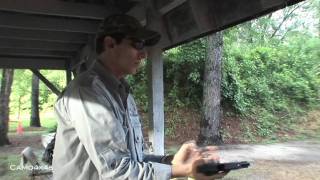 Shooting a Glock 19 9mm 31 round magazine [upl. by Zweig558]