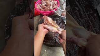 Mudah dan cepa potong daging ayam shortvideo [upl. by Marwin724]