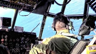 C130 Inflight Cargo Bay amp Cockpit View • The Hercules [upl. by Migeon219]