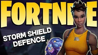 PLANKERTON STORM SHIELD DEFENSE  Fortnite Save the World Quest with Legendary Hero [upl. by Kasper659]