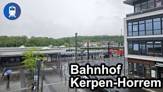 Bahnhofscheck KerpenHorrem an der Strecke KölnAachen [upl. by Donahoe]