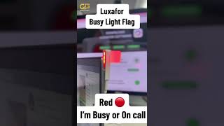 🚦 Luxafor LED USB Busy Light Stay Focused amp DisturbFree 💡shorts officegadgets productreview [upl. by Reed708]