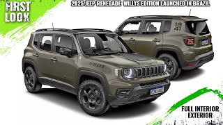 2025 Jeep Renegade Willys Edition Launched In Brazil  Only 500 Units  Full Interior Exterior [upl. by Eiralav]