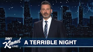 Jimmy Kimmel Reacts to Donald Trump Winning the Presidential Election [upl. by Sulrac]