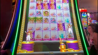 I played Willy Wonka Dreamer of Dreams slot machine on Freeplay at Aria Las Vegas [upl. by Lindi]