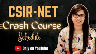 Crash Course CSIR NET ChemistryCSIR NET June 2023 crash courseJ Chemistry Crash Course Schedule [upl. by Constancia]