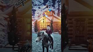 Kalendarz dzień 8🎁❄💙 horse equestrian starstableonly starstablehorses starstable music [upl. by Husain897]