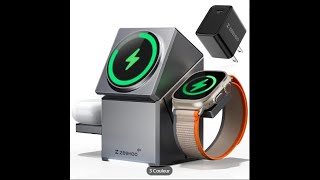 The Ultimate Wireless Charging Station ZEEHOO CubeTrickX Review [upl. by Gnim422]