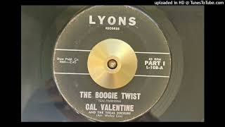 Cal Valentine and The Texas Rockers  The Boogie Twist  Part 1 Lyons 1962 [upl. by Norre]