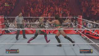 Kiana James vs Natalya WWE 2K24 June 3rd RAW 2024 [upl. by Ecila]