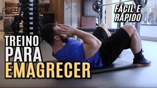 UM TREINO DE EMAGRECIMENTO COM MUSCULAÃ‡ÃƒO QUE VOCÃŠ PODE FAZER FACILMENTE [upl. by Rex]