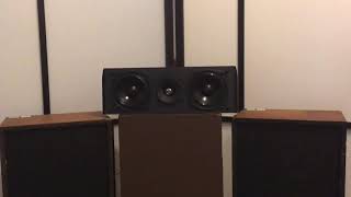 Paradigm CC70 v2 Center Speaker Test [upl. by White786]