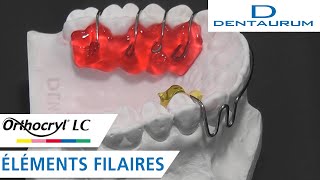 Orthocryl® LC – fixation des éléments filaires appareil dentaire [upl. by Hanson597]