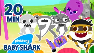 Where are the Colors Bring them Back to Baby Shark  Compilation Stories  Baby Shark Official [upl. by Ardnahsal]