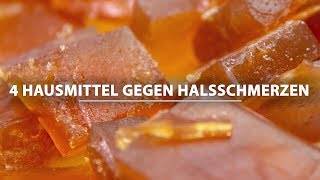 Hausmittel gegen Halsschmerzen 4 Rezepte für Lutschtabletten Fruchtgummis und Kaubonbons [upl. by Leake]