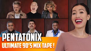 Pentatonix  90s Dance Medley Reaction  Ultimate Throwback [upl. by Trawets]