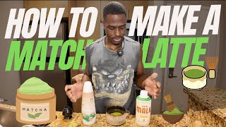 How to make a Matcha Tea Latte 🍵 [upl. by Asir350]