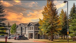 Blue River Apartments Silverthorne CO in Summer [upl. by Aicener265]