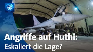 Angriff auf Huthi im Jemen Was das für den Nahen Osten bedeutet [upl. by Ybbor398]