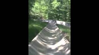 Alpine Slide Attitash New Hampshire [upl. by Raimund]