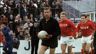 Lev Yashin quotThe Black Spiderquot Best saves GOATKEEPER [upl. by Llewen713]