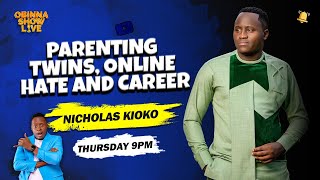 OBINNA SHOW LIVEParenting Twins Online Haters and Career  Nicholas Kioko [upl. by Rog266]