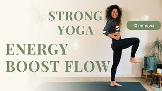 Boost Your Energy Strong Yoga Flow [upl. by Ecyarg]