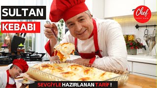 Lezzet Rekoru Kırıyor🌟Tavuklu Beşamel Soslu SULTAN KEBABI🌟Ustasından TAM PUAN aldı Chef Oktay Usta [upl. by Rasia]