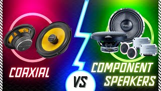 Coaxial vs Component Speakers  Sound Quality Bass Performance amp Best Uses Comparedquot [upl. by Sirob435]