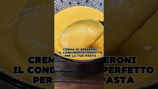 Ricetta Pasta con Crema di Peperoni e Pomodori Secchi pepetoni condimento pasta shortvideo [upl. by Dnalhsa481]