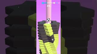 Helix Stack Jump Game level uptrending games youtube gameplay GameSphere [upl. by Seiter955]