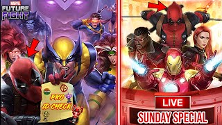 New Avengers Update  😎 Pro id Check Sunday Special Live Stream 🔴  Marvel future fight [upl. by Karlotta918]