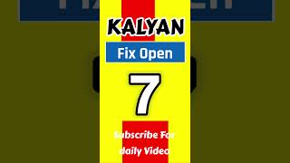 Kalyan matka open chart 29062023 😍😍shortvideo viral comedy livenews [upl. by Mendel]