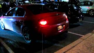 SRT4 Exhaust Sets Off Car Alarms [upl. by Cobbie]