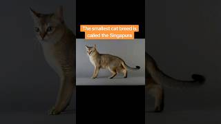 Feline Fact Friday  The Singapura Cat Breed catvideo knowledge felinefactfriday [upl. by Sarette648]