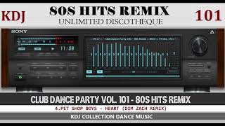 80s HITS REMIX Club Dance Party 101  KDJ 2023 [upl. by Yesmar]