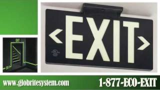 Glo Brite Photoluminescent Exit Signs [upl. by Aerb]