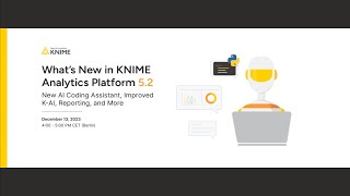 What’s New in KNIME Analytics Platform 52 New AI Coding Assistant Improved KAI Reporting amp More [upl. by Ahsak771]