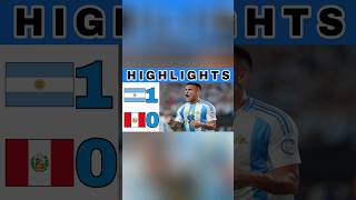 Argentina vs Peru  Highlights and Goals  World Cup 2026  Qualification  CONMEBOL [upl. by Corey]