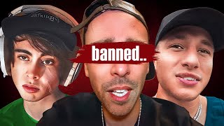 Biggest YouTubers Who Faced Permanent Bans The Full Scoop [upl. by Ciapas]