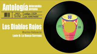 LOS DIABLOS ROJOS  La danza serrana  Disco de Vinilo 45RPM  Cumbia [upl. by Verneuil]