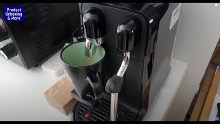 Nespresso Creatista Uno Coffee Maker by Breville Unboxing and Test [upl. by Dorie943]