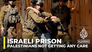 Palestinian prisoners not getting any care Israeli NGO [upl. by Nahshu937]