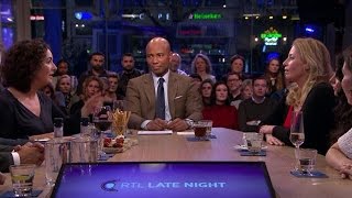 Inreisverbod Trump discriminatie of massahysterie  RTL LATE NIGHT [upl. by Guenzi]