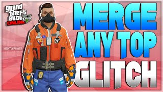 GTA 5 Online Merge Any Top Glitch Transfer Body Suit Top To Any Outfit GTA 5 Clothing Glitches [upl. by Nunciata]