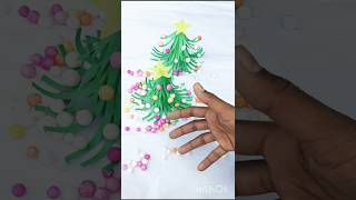 Diy paper Xmas tree 🎄🎄craft activity diy paper \\idea [upl. by Toms]