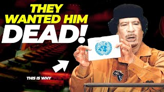 Muammar Gaddafi Was Klled Immediately After Giving This Speech [upl. by Charil]