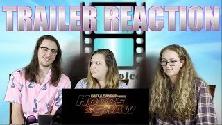 HOBBS AND SHAW OFFICIAL TRAILER 2 REACTION [upl. by Mieka]