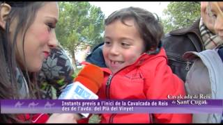 Cavalcada de reis a Sant Cugat 2014 part 1 v1 [upl. by Crescin175]