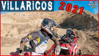 VILLARICOS 2021 Africa Twin 1100LÖhlins vs Husqvarna FE450🤩 Moto Trail vs Enduro en ruta Off Road [upl. by Leehar]